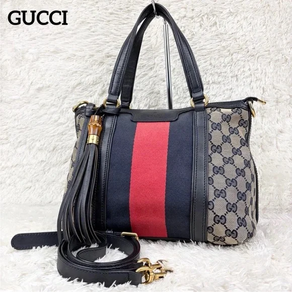 Gucci Black and Red Women's Bag - Picture 3 of 14